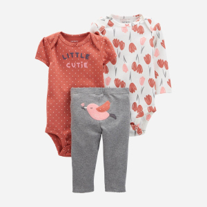 Комплект (боді 2 шт + штанці) Carters 1L762710 69-72 см Multicolor (194135316430) ТОП в Житомирі