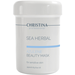 Азуленовая маска красоты Christina Sea Herbal Beauty Mask Azulene 250 мл (7290100360590) надежный