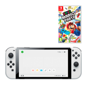 Консоль Nintendo Switch OLED Model HEG-001 64GB White Новий + Гра Mario Party краща модель в Житомирі