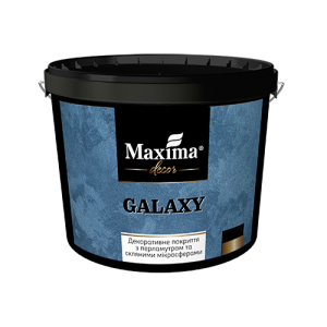 Декоративное покрытие с перламутром и стеклянными микросферами Galaxy Maxima Decor - 3 кг (45643)