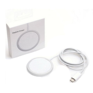 хорошая модель Беспроводное зарядное устройство для iPhone MagSafe Charger зарядка для iPhone White PAVLYSH