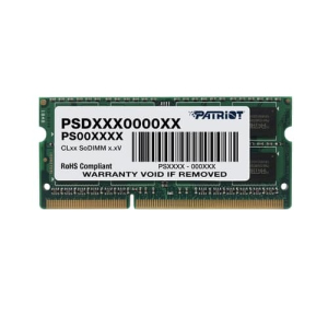 Модуль для ноутбука SoDIMM 8GB 1600 MHz Patriot (PSD38G16002S) краща модель в Житомирі