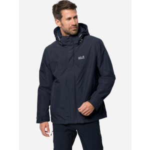 Куртка 3 в 1 Jack Wolfskin Arland 3In1 M 1110711-1010 XL Темно-синя (4055001957552) в Житомирі