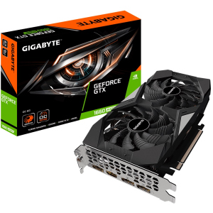 Відеокарта Gigabyte GeForce GTX 1660 SUPER OC 6G (GV-N166SOC-6GD) ТОП в Житомирі