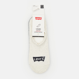 Набір слідів Levi's 100003129-007 39-42 3 пари Grey Combo (8720245178501) краща модель в Житомирі