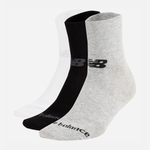 Шкарпетки New Balance Prf Cotton Flat Knit Ankle Socks 3 Pair LAS95233WM 35-38 3 пари Різнокольорові (192983723103) краща модель в Житомирі