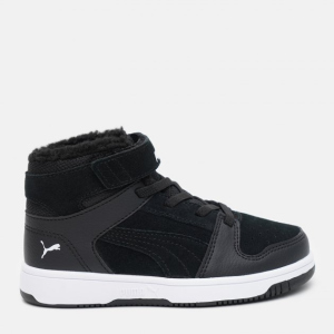 Ботинки детские Puma Pm Rebound Layup Fur SD V PS 37049801 27.5 (9.5) Puma Black-Puma White (4060981160304) ТОП в Житомире