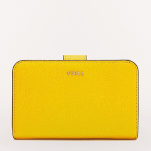 Шкіряний жіночий гаманець Furla Babylon M Compact Wallet PCX9UNOHSF0000564S Polline (800070114989) краща модель в Житомирі