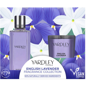 Набір Yardley Туалетна вода Yardley English Lavender 50 мл + Ароматизована свічка 120 г (5056179303683) в Житомирі