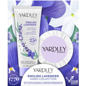 Набір Yardley Мило English Lavender 50 г Крем для рук English Lavender 30 г (5056179303577) краща модель в Житомирі