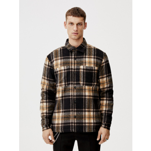 Куртка-рубашка Pull & Bear 9474/513/800 L Коричневая в клетку (09474513800043) ТОП в Житомире