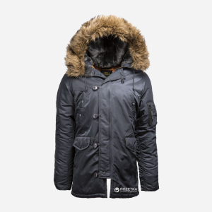 Парку Alpha Industries Slim Fit N-3B Parka 3XL Steel Blue в Житомирі