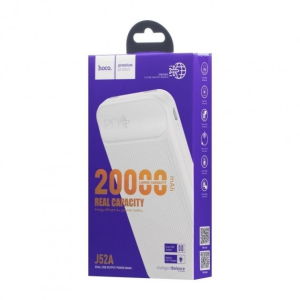 Внешний Аккумулятор (Power Bank) Hoco, J52A New Joy 20000 mAh (Белый) лучшая модель в Житомире