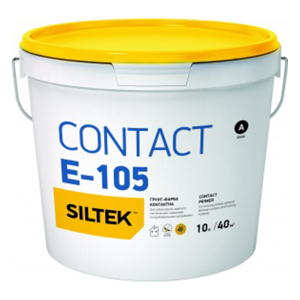 Грунт-краска контактная Siltek E-105 Contact 10л в Житомире