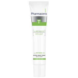 Нічний крем із ретинолом Pharmaceris T Pure Retinol 0.3% 40 мл (5900717140073) ТОП в Житомирі