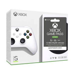 Microsoft Xbox Series S 512Gb + Xbox Game Pass Ultimate (12 місяців) ТОП в Житомирі