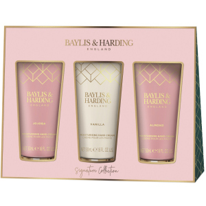 Набор кремов для рук Baylis & Harding Jojoba Vanilla & Almond Oil 50 мл х 3 шт (017854106147)