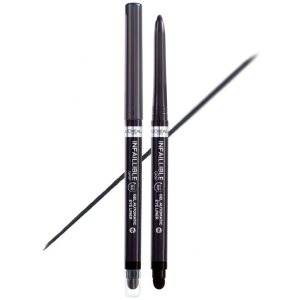 Водостойкий автоматический гелевый карандаш для век L'Oreal Paris Infaillible Grip Liner Toupe Grey серый 1 г (3600524026653) лучшая модель в Житомире