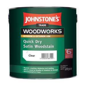 Антисептик, що швидко висихає, Johnstone's Quick Dry Satin Woodstain 0,75 л в Житомирі