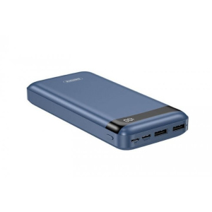 Павербанк Remax High Curent 2A 20000 mAh |2xUSB/Type-C| blue лучшая модель в Житомире