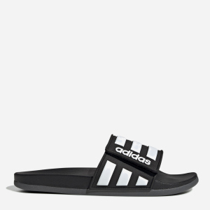 хорошая модель Шлепанцы Adidas Adilette Comfort AD EG1344 47 1/3 (12UK) 30.5 см Cblack/Ftwwht/Gresix (4062053214021)