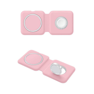 хороша модель Бездротовий зарядний пристрій ColorWay MagSafe Duo Charger 15W для iPhone Pink (CW-CHW32Q-P)