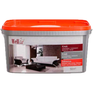 Клей Wellton для склошпалер 10 кг Білий (IG6546546887) в Житомирі