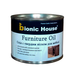 Олія для меблів з твердим воском Furniture Oil 0,5л Безбарвний ТОП в Житомирі