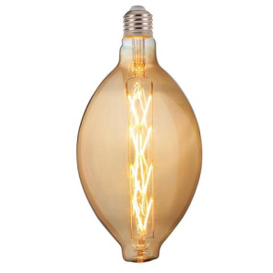 Лампа винтажная светодиодная филаментная (ретро) Horoz Electric Filament led Enigma-XL 8W E27 2200К Янтар ТОП в Житомире