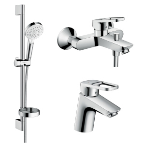 Комплект змішувачів Hansgrohe Logis Loop 1042019 (71150000+71244000+26553400) в Житомирі