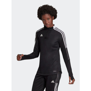 Спортивна кофта Adidas Tiro21 Tr Top W GM7318 M Black (4062065194038) ТОП в Житомирі