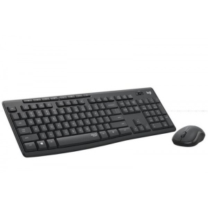 Комплект (клавіатура, миша) бездротовий Logitech MK295 Combo Black USB (920-009807) краща модель в Житомирі