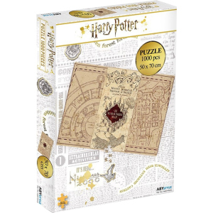 Пазл ABYstyle HARRY POTTER Marauder's Map Карта Мародерів, 1000 деталей (ABYJDP002)