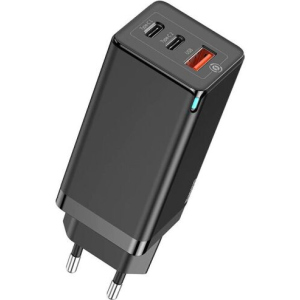 хороша модель Зарядний пристрій Baseus GaN2 Pro Quick Charger 65W Black (CCGAN2P-B01)