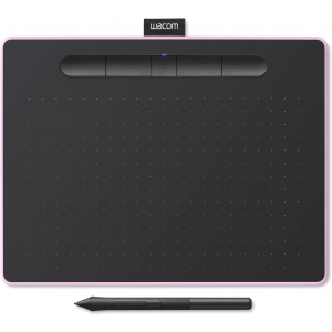 Графічний планшет Wacom Intuos M Bluetooth Pink (CTL-6100WLE-N) ТОП в Житомирі