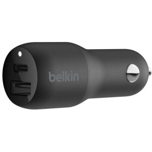 Belkin Автомобільне ЗУ Car Charger 32W PD DUAL, black краща модель в Житомирі