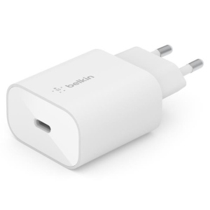 Belkin Home Charger 25W USB-C PD PPS, white краща модель в Житомирі