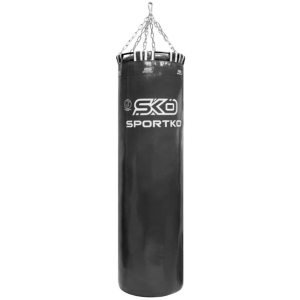 Мешок боксёрский Sportko PVC 150 см с кольцом Черный (SP-7018P05) в Житомире