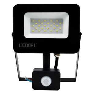 Прожектор LED 20W з датчиком руху Luxel (LPES-20C) ТОП в Житомирі