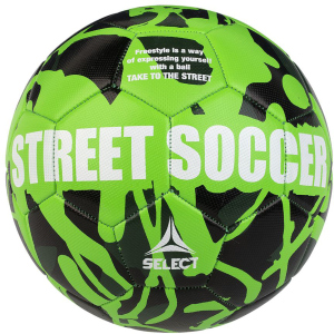 М'яч футбольний Select Street Soccer (103) №4.5 Green-Black (5703543232901) краща модель в Житомирі