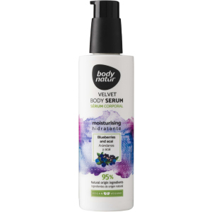 Бархатистая сыворотка для тела Body Natur Velvet Body Serum Blueberries and Acai 200 мл (8414719408019)