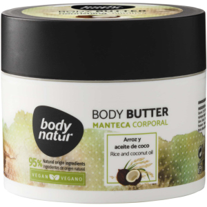 Баттер для тела Body Natur Body butter rice and Coconut oil 200 мл (8414719408088)