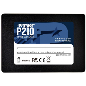 Patriot P210 128GB 2.5 " SATAIII TLC (P210S128G25) краща модель в Житомирі