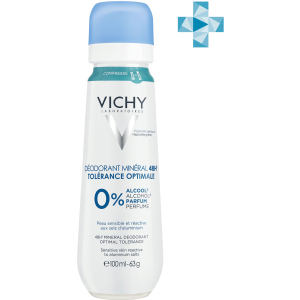 Дезодорант Vichy Deo Мінеральний для чутливої ​​шкіри 100 мл (3337875712361) краща модель в Житомирі