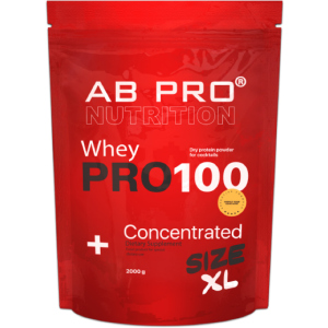 Protein AB PRO PRO 100 Whey Concentrated 2000 g Chocolate (PRO2000ABCH79) ТОП в Житомирі