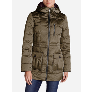 Пуховик Eddie Bauer Yukon Classic Down Parka 5074MR XS Коричневий