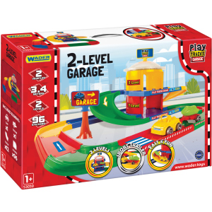 Гараж Wader Play Tracks Garage 2 поверхи (53010) краща модель в Житомирі