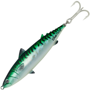 Блесна DAM Salt-X Mackerel Pilks 100 г 11 см тройник № 1/0 Green Glow UV (69489) лучшая модель в Житомире