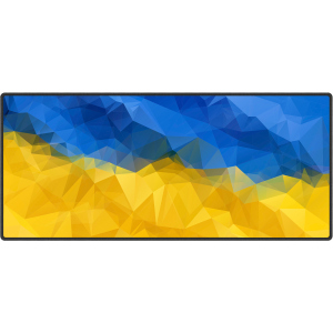 Игровая поверхность Protech Ukrainian Flag 900 x 400 мм (PR-1619)