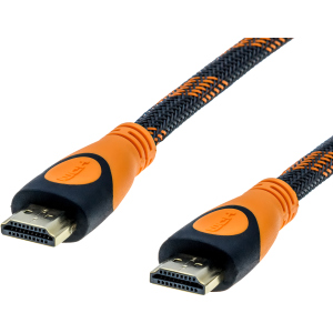 Кабель Grand-X HDMI to HDMI 4K 10 м Black-Orange (HDN10-4K) лучшая модель в Житомире